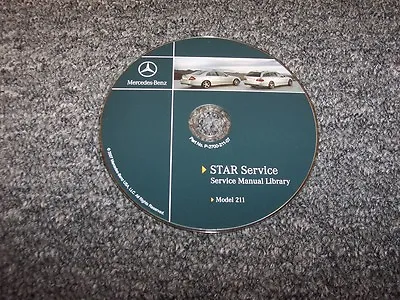 2008 Mercedes Benz E320 E350 E500 E550 E55 E63 AMG Service Repair Manual DVD • $97.30