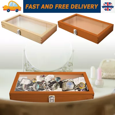 Medal Shadow Box Pin Display Case Clear Display For Pins For Jewelry For Badge • £16.46