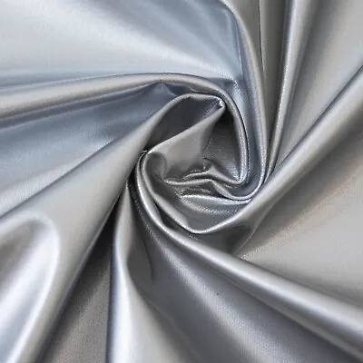 £90 • Buy PVC Shiny Stretch Fabric - 1 Way Natural Stretch - PU Coated - Width 140 Cm