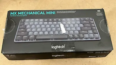 Logitech MX Mechanical Mini Wireless  Keyboard - Graphite 920-010550 • $71.99