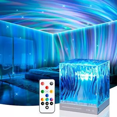 Crystal Table Lamp Aurora Lamp18 Color Crystal Lamp+Dimmable Lamp 16 Colors • $41.08