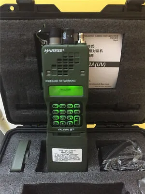 US Stock TCA PRC 152A UV Radio Handset UHF VHF Handheld Military Aluminum Case  • $279