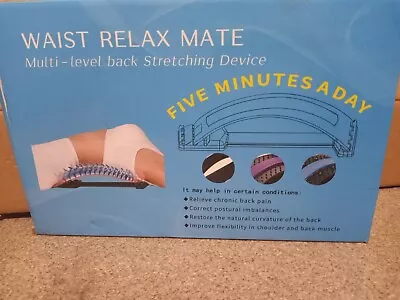 Waist Relax Mate Multi Level Back Stretching Device Relieve Chronic Pain NIB • $12.99