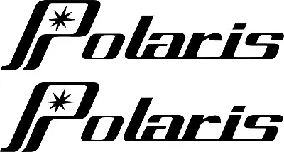 POLARIS VINTAGE STYLE PAIR 5  9  11  16  Decal Stickers . TRACKED! • $7.99