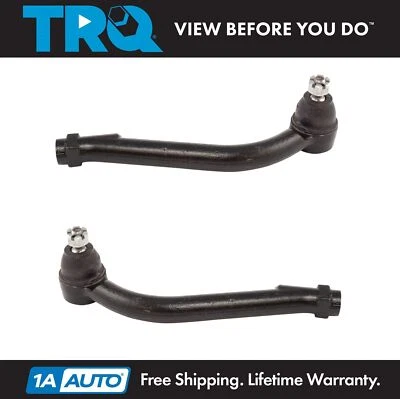$49.95 • Buy TRQ Front Outer Tie Rod Rack Steering End LH RH Kit Pair For Santa Fe 3.3L V6