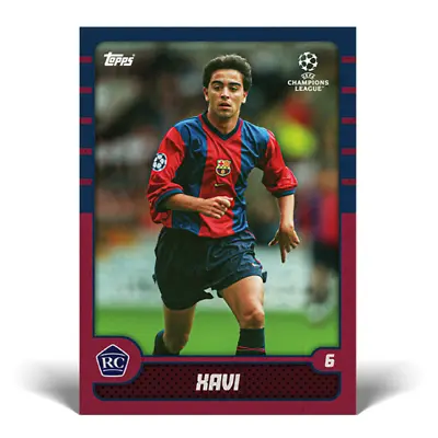 2022 Topps  The Lost Rookie Card  Xavi #8 ~ FC Barcelona ~ PR 2202 • $9.99