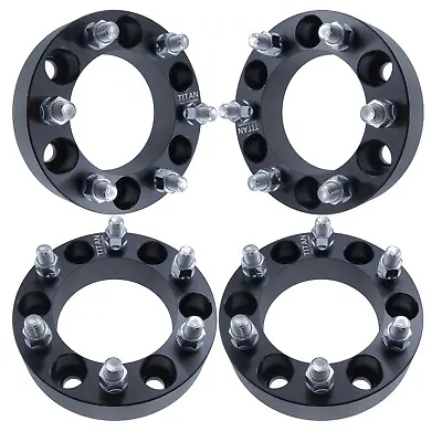 $100.07 • Buy (4) 1.5  6x5.5 To 6x135 Wheel Spacers 14x1.5 Fits Chevy To Ford Adapters