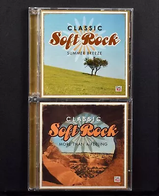 4 CD Lot Time-Life Classic Soft Rock Summer Breeze & More Than A Feeling 60 Song • $25.87
