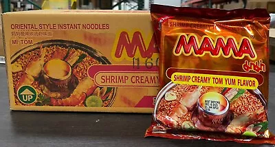 【20packs/case】MAMA Shrimp Creamy Tom Yum Flavorp Instant Noodle 3.17oz*20. • $28.56