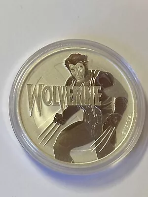 2021 Tuvalu Marvel Series Wolverine 1 Oz Silver Coin In Capsule • $39.95