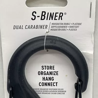 Nite Ize S-Biner Plastic Dual Carabiner #6 - Black • $9.49