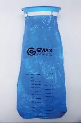 GMAX Emesis Bag Car Motion Sickness Vomit 1000cc Blue 50 Count • $7
