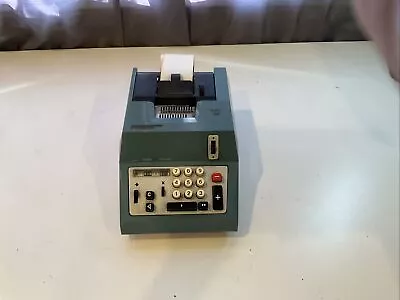 Vintage Retrotechtacular Mechanical Adding Machine With Receipt Paper • $39.99