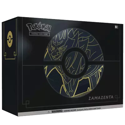 $99.99 • Buy Pokemon TCG English Elite Trainer Box PLUS Zamazenta FACTORY SEALED!