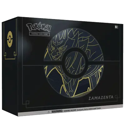 Pokemon TCG English Elite Trainer Box PLUS Zamazenta FACTORY SEALED! • $99.99