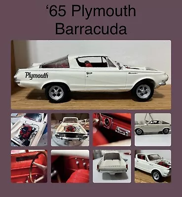 1964-65 Plymouth Barracuda 3D Printed Car  V8 COMPLETE 1/25 • $125
