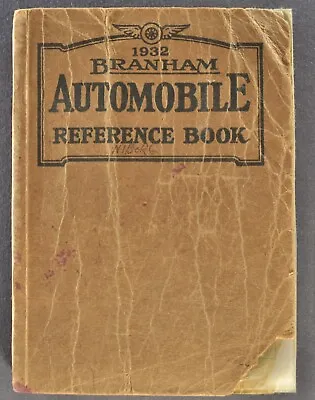 1925-1931 Branham Serial No./Price Book Car-Truck Ford Chevrolet Dodge Original • $49.95