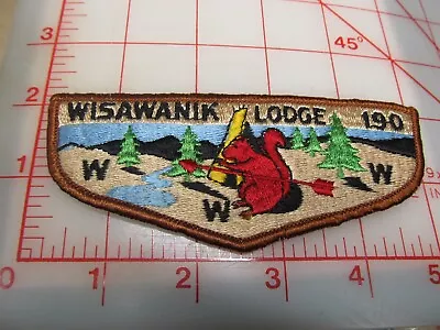 OA Lodge 190 WISAWANIK Collectible S2 ? Patch (r18) • $9.99