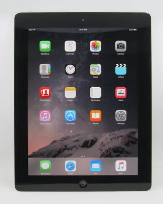 Apple IPad 2 Tablet 16GB Black A1395 MC769LL/A Cleared Unlocked SKU A108 • $34.99