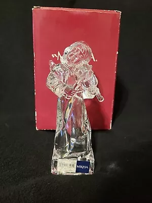 Mikasa Herald Collection Beautiful Lead Crystal Angel Playing A Violin-New  • $21.99