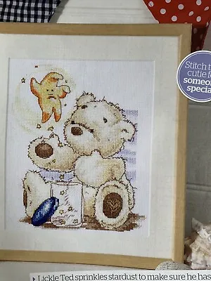 DMC Lickle Ted Sweet Dreams  Teddy Bear Cross Stitch Design Chart • £0.99