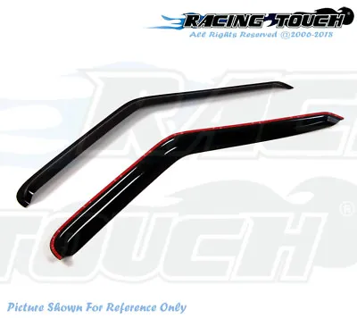 JDM Visor Deflector 2pc Out-Channel Rain Guard Chevy Silverado Reg Cab 2013-2016 • $29.12