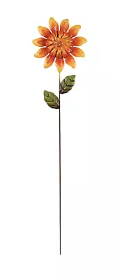 Home Garden Fall Halloween Decor - Sunflower Yard Stake 24  Metal Brand New  • $2.25