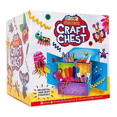 Craft Chest Art Set - Art & Craft Supplies - Craft Kits For Kids • £16.37