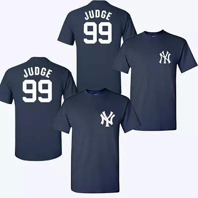 New York Yankees Aaron Judge #99 Name & Number Shirt • $25.99