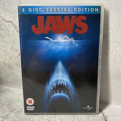 £2.50 • Buy Jaws DVD Roy Scheider, Spielberg (DIR) Cert 12 2 Discs Edition