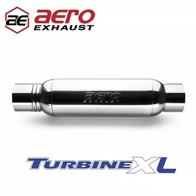 Aero TurbineXL 30  Stainless 5  In / Out Turbine Performance Muffler AT5050XL • $205.99