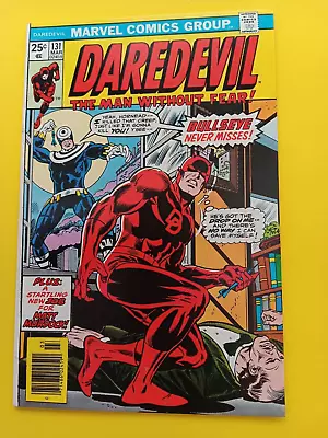 DAREDEVIL THE MAN WITHOUT FEAR Vol. 1 No. 131 (Marvel March 1976) 8.5 VERY NICE! • $46