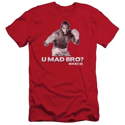 Rocky III U Mad Bro Men's Slim Fit T-Shirt • $29