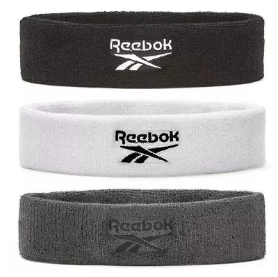 Reebok Headband Head Sweat Hair Band Gym Sporty Fitness Tennis Soccer • $19.50