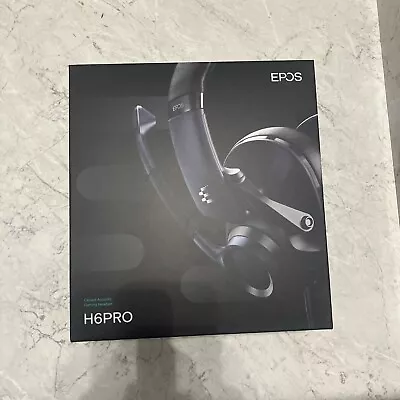 Epos H6PRO Over The Ear Headset - Sebring Black • $119.99