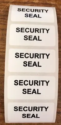 Tamper Evident Security Seals Labels (Stickers) 20mm X 40mm • £11.55