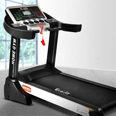 $1758.20 • Buy Electric Treadmill Exercise Machine Home Gym Walking Running Equipment Black