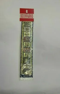 £2.99 • Buy Miniature Turkish Woven Bookmark Kilim Carpet Design