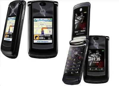 Original Motorola RAZR2 V9 2MP 3G HSDPA 2100 Flip Cellphone Unlocked • $68