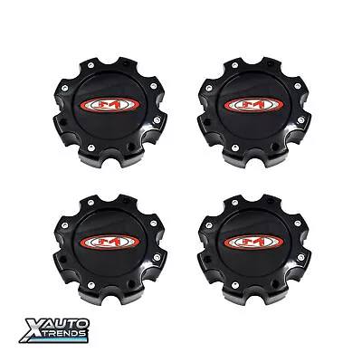 4 X Moto Metal MO955/956 Wheel Center Cap Black 845L170B • $88