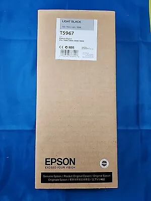 Epson UltraChrome HDR Ink Cartridge - 350 Ml Light Black Exp Date 03/2015 • $59.46