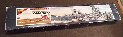 Nichimo 1/200 IJN Yamato WW2 Japanese Battleship MIB Complete HUGE Vtg 52 Inches • $399.99