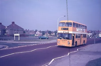 Original NORTHERN GENERAL Bus Slide . Leyland Atlantean MPT298P . Newcastle 1976 • £3.49