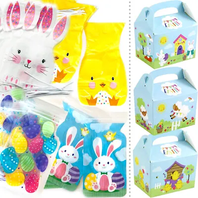 £5.50 • Buy EASTER PARTY TREAT CELLO BAG CARD BOX Birthday Kid Favour Food Goodie Sweet Gift
