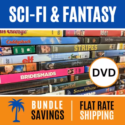 $2.95 • Buy You Pick DVDs - SCI-FI / FANTASY - Buy More, Save Up To 25%! Updated 04.29.23