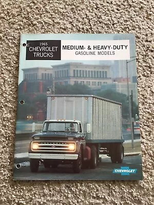 1965 Chevrolet Medium Duty Trucks  Original Dealership Sales Brouchure. • $8.50