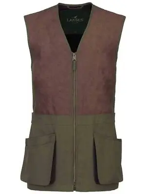 50% OFF LAKSEN Marsh Shooting Vest - Mens - Olive - Size: 2XL • £99.95