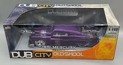 Jada Toys Dub City Old Skool 1951 Mercury 1:18 Scale Diecast Vehicle • $54