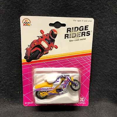 Vintage Zee Toys Ridge Riders Drag Pro Equipment Motorcycle Bike Kawasaki Suzuki • $9.59