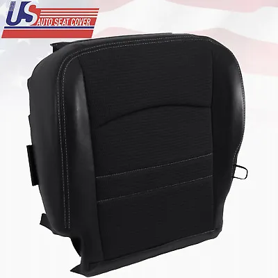 2009 - 2012 For Dodge Ram 1500Sport Driver Bottom Cloth/Vinyl Seat Cover Dk Gray • $178.54